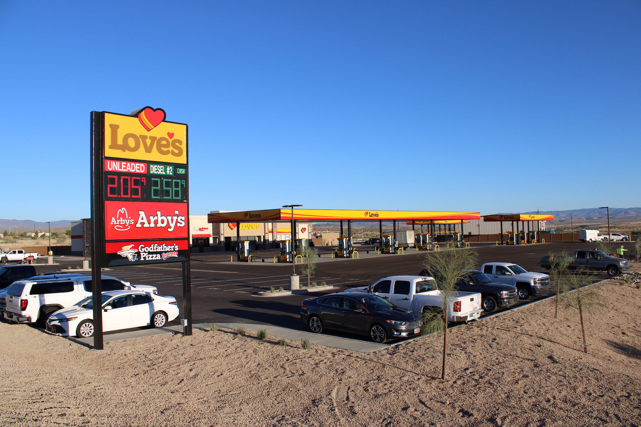 Love's Travel Stop & Country Store - Cordes Junction, AZ - Western Pump Fuel System Installation