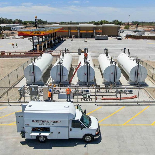 Construction Services Western Pump Specialized Construction for gas