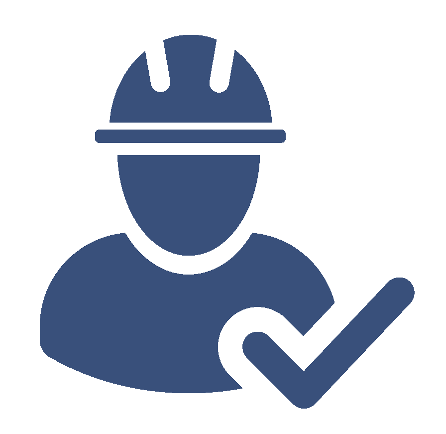 Person With a Safety Helmet Icon